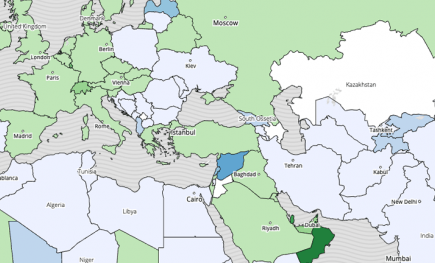 Map of migration